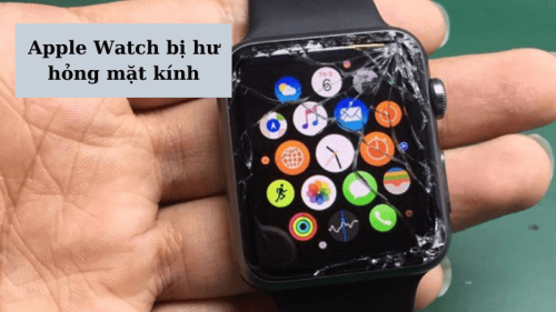 AW bị hư hỏng mặt kính