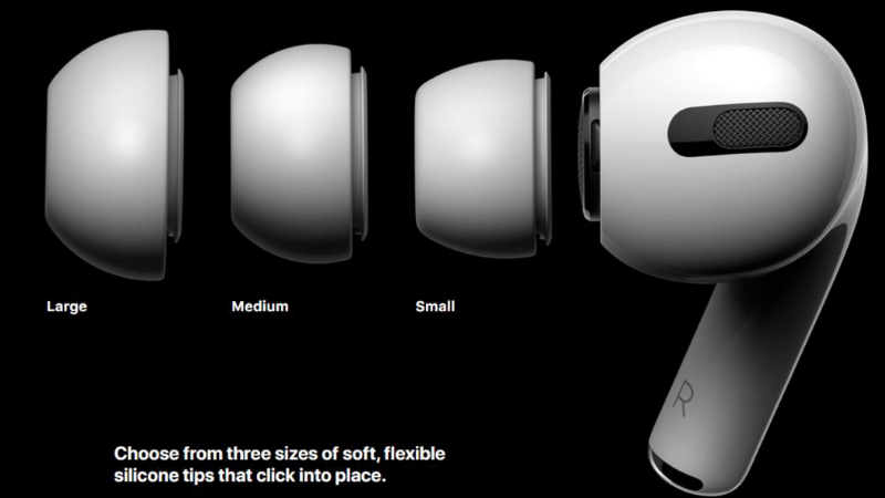 ba kích thước đệm tai