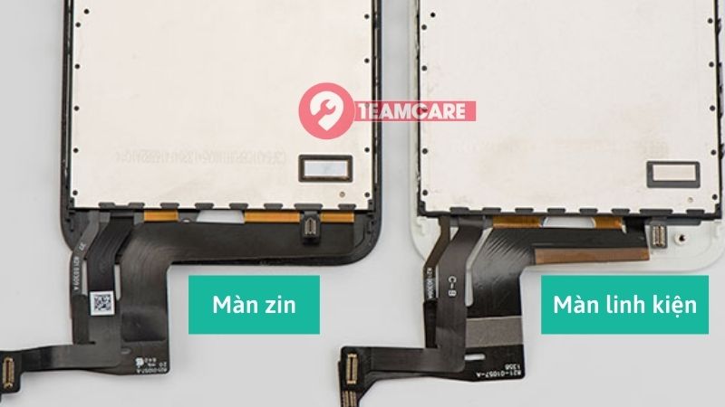 Phân biệt màn hình iPhone 7 plus zin