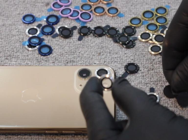 Dán chống va đập chính hãng cho camera iPhone 11 tại TeamCare