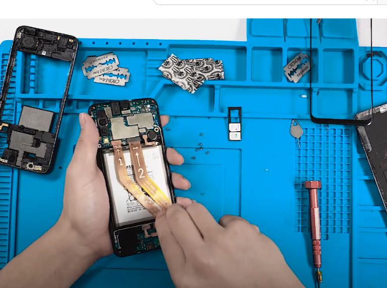 Chế độ bảo hành dịch vụ ép mặt kính Samsung A50, A50s