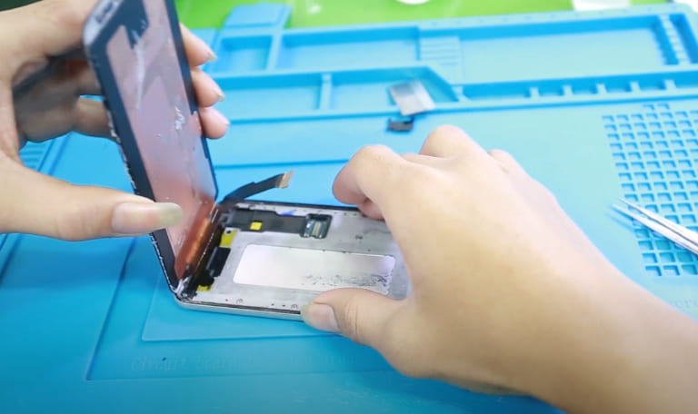 Địa chỉ ép mặt kính Samsung A6 2018, A6 Plus