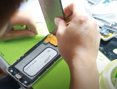 Ép Kính Samsung A8