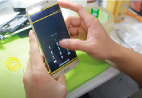 Ép Kính Samsung A8