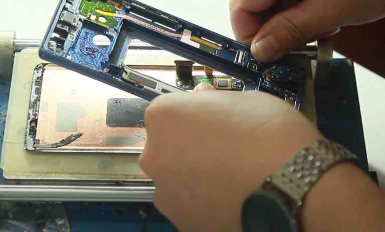 Địa chỉ ép mặt kính Samsung Galaxy Note 8