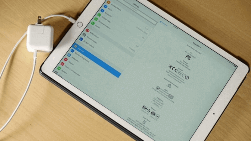 ipad air hết pin nhanh
