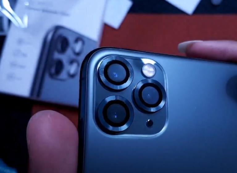 Dán chống va đập bảo vệ camera iPhone 11 Pro Max