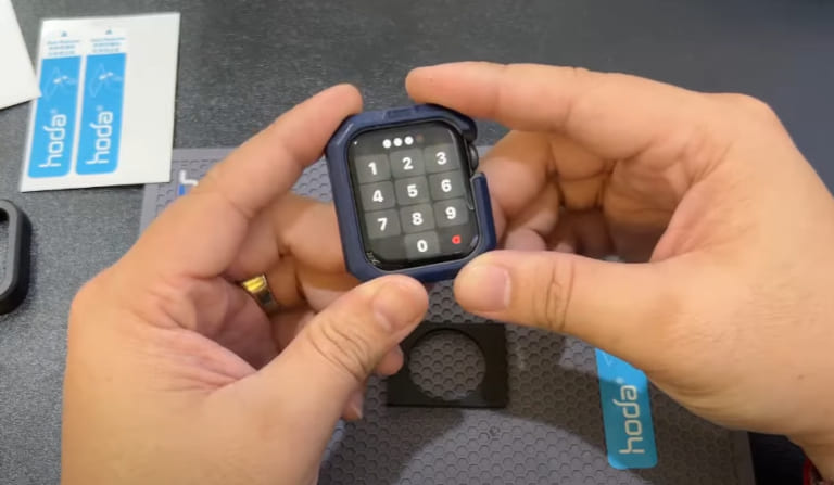 miếng dán cường lực chống va đập apple watch chống xước