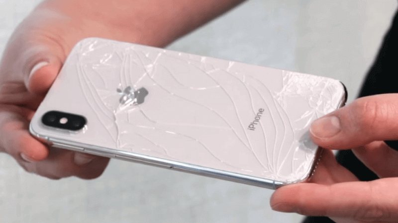 nguyên nhân cần thay kính lưng iphone x