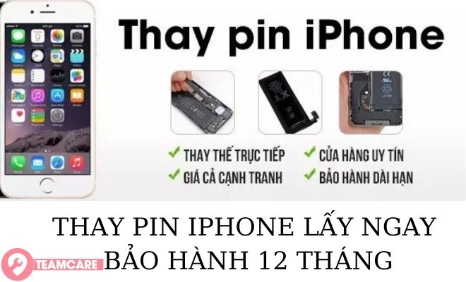 pin iphone bảo hành 12 tháng