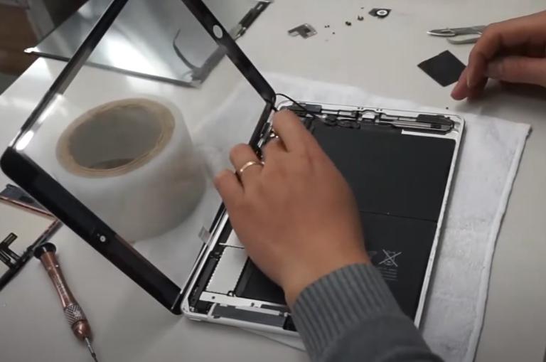 Thay màn hình, thay kính cảm ứng iPad chuyên nghiệp tại TeamCare