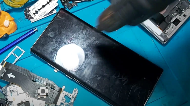 thay màn hình samsung galaxy note 10 plus uy tín