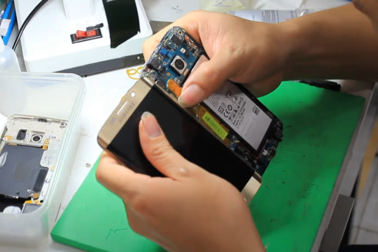 thay màn hình samsung galaxy s6 uy tín