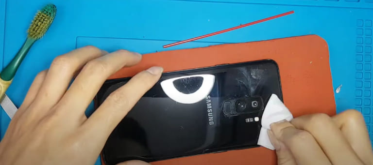 thay màn hình samsung galaxy s9 plus lấy liền