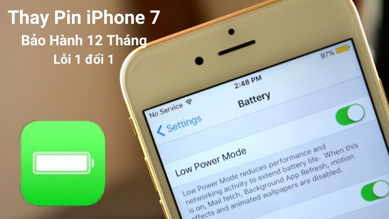 thay pin iphone 7 giá rẻ