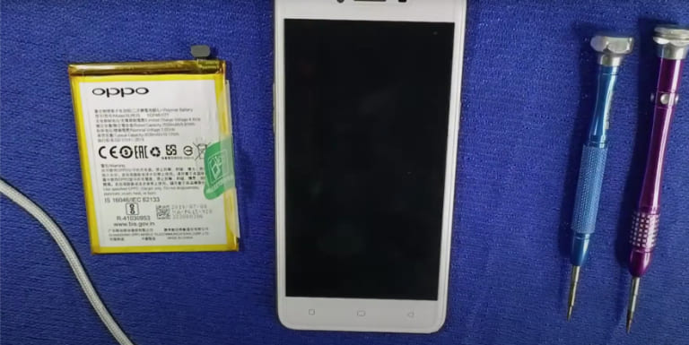 thay pin oppo a37 lấy liền