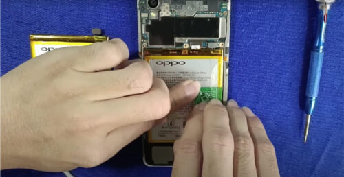 Thay pin oppo A37
