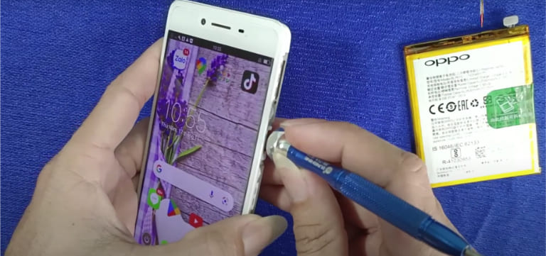 thay pin oppo a37 chính hãng chất lượng