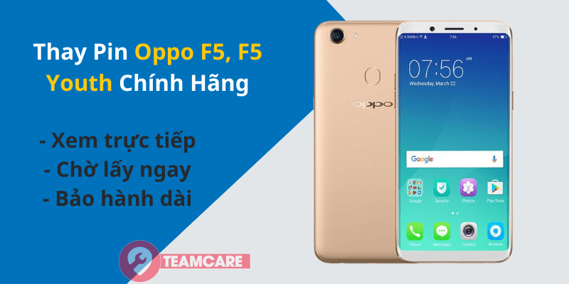 thay pin oppo f5 giá rẻ tại hà nội