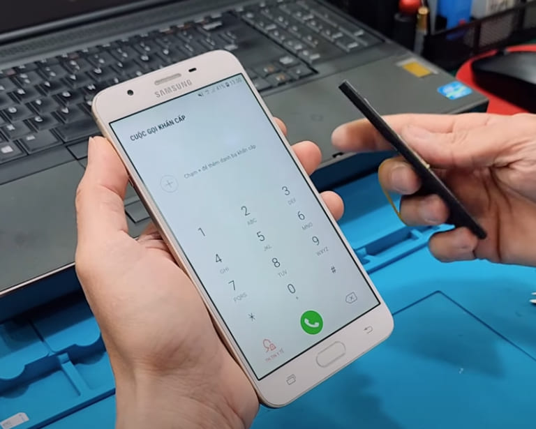 Địa chỉ thay pin Samsung Galaxy J7 Prime, J7 Pro, J7 Plus