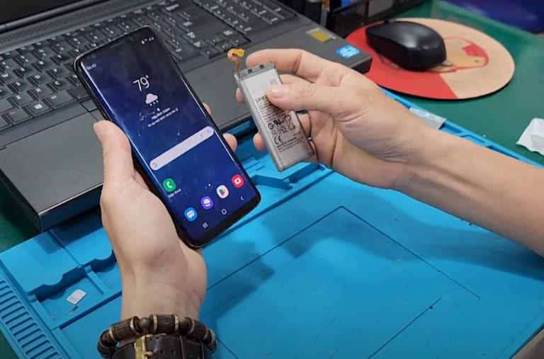 Địa chỉ thay pin Samsung Galaxy S9, S9 Plus