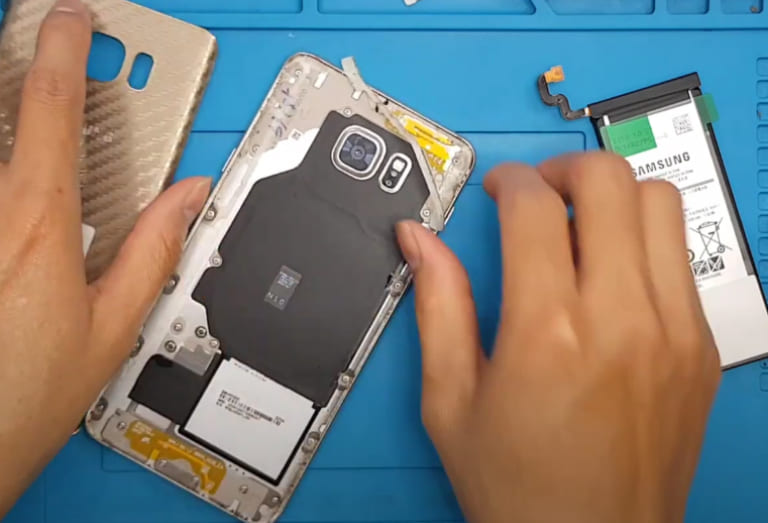Địa chỉ thay pin Samsung Galaxy Note 5