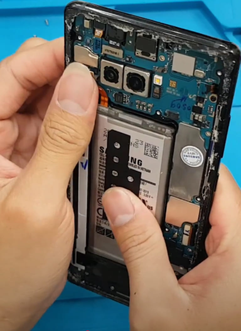 Bảo hành thay pin Samsung Galaxy s10, s10 Plus