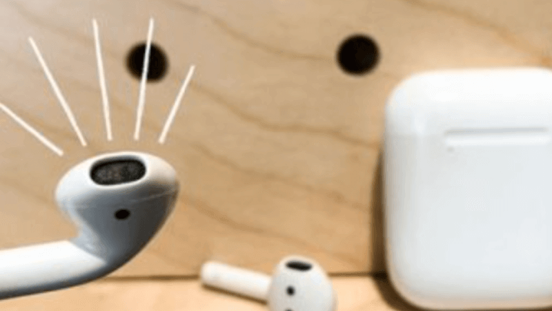 airpods loa nghe bị nhỏ