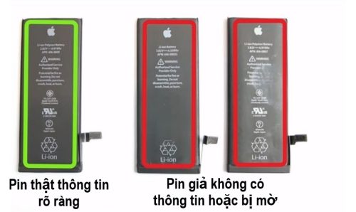 Các cách kiểm tra pin iPhone chính hãng