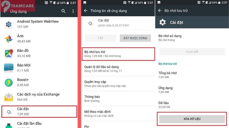 tắt tùy chọn của nhà phát triển