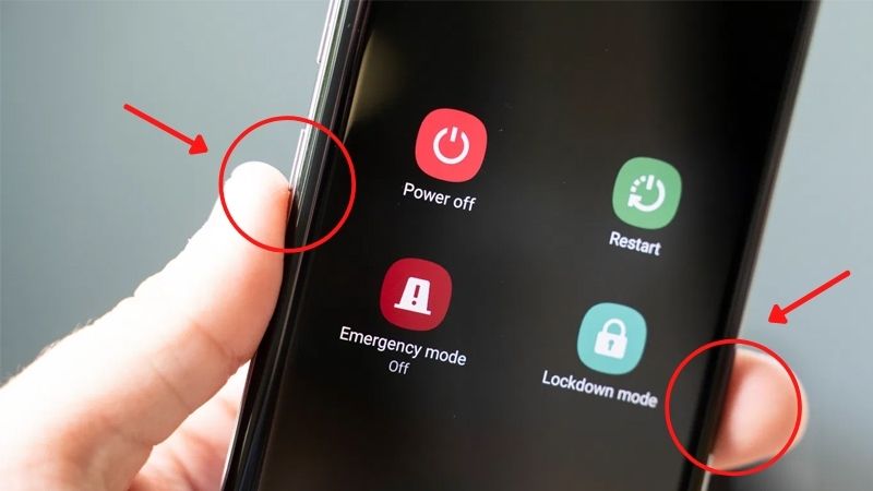 khởi dộng lại điên thoại