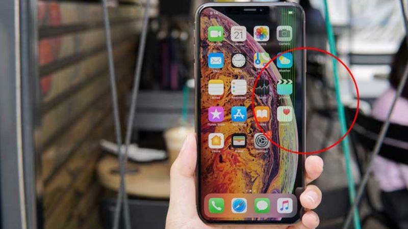 cách khắc phục màn hình iphone bị sọc