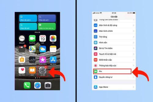 cách kiểm tra pin iphone đã bị thay chưa