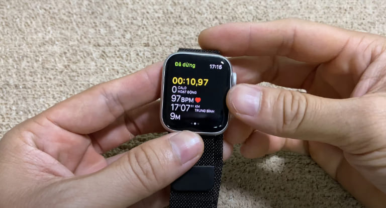 cách xử lý apple watch bị liệt cảm ứng tại nhà