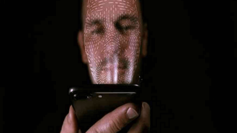 công nghệ face id trên điện thoại thông minh