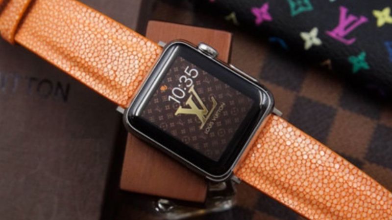 dây đeo apple watch bằng da