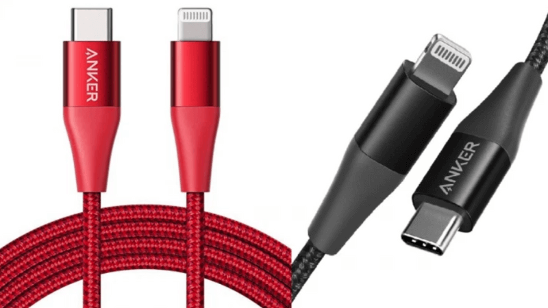 dây sạc iphone lightning anker powerline
