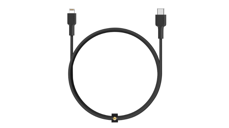 dây sạc iphone lightning nylon aukey