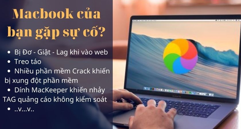 Macbook của bạn gặp sự cố?