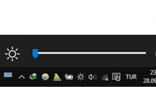 điều chỉnh bằng shortcut