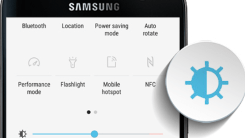 điều chỉnh độ sáng màn hình