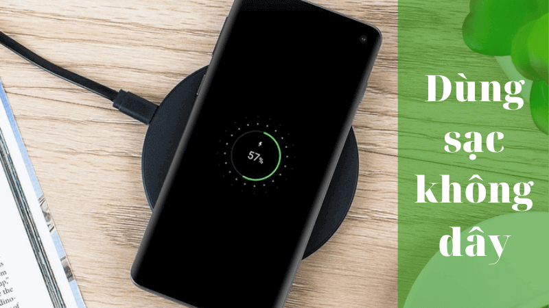Dùng sạc không đây cho điện thoại Samsung