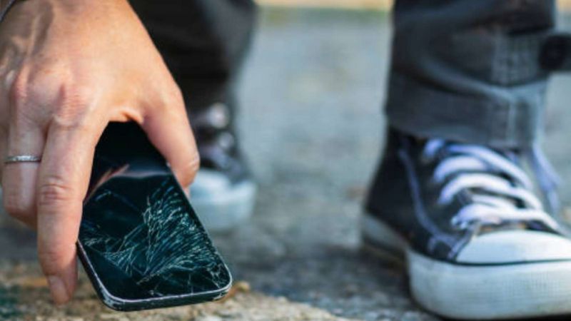 iphone bị rơi vỡ