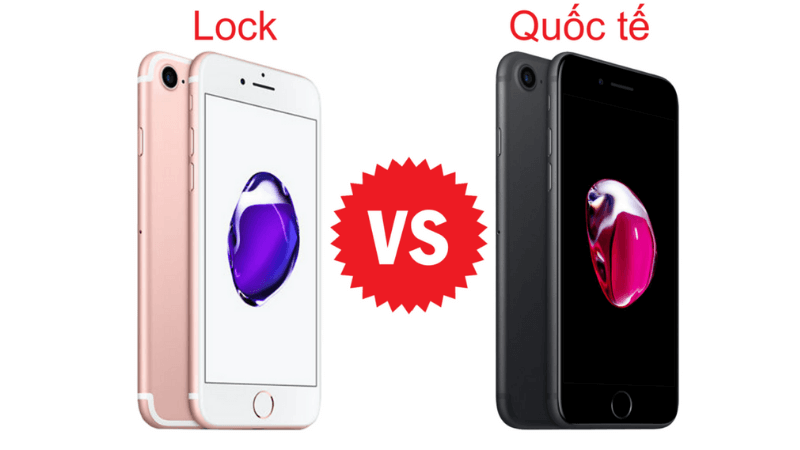 iphone lock và iphone quốc tế
