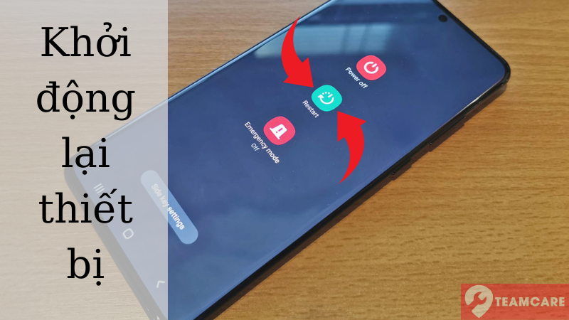 Khởi động lại điện thoại Samsung