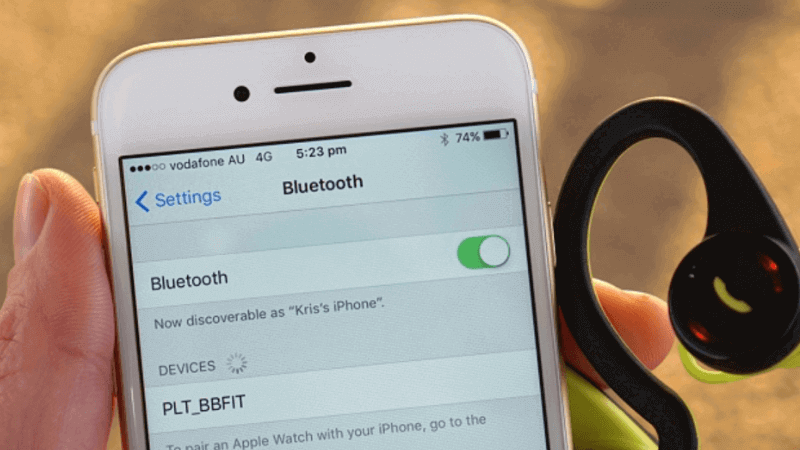 kích hoạt bluetooth iphone