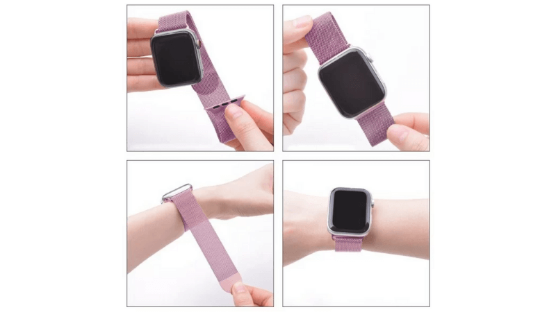 lắp dây đeo apple watch