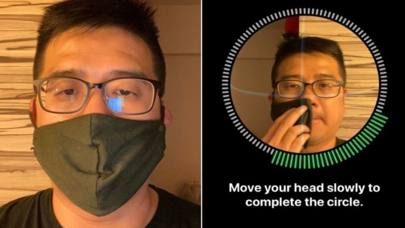 lỗi face id khi đeo khẩu trang