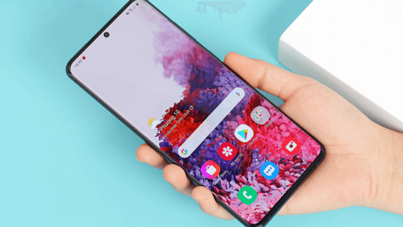 lỗi xanh màn hình samsung galaxy