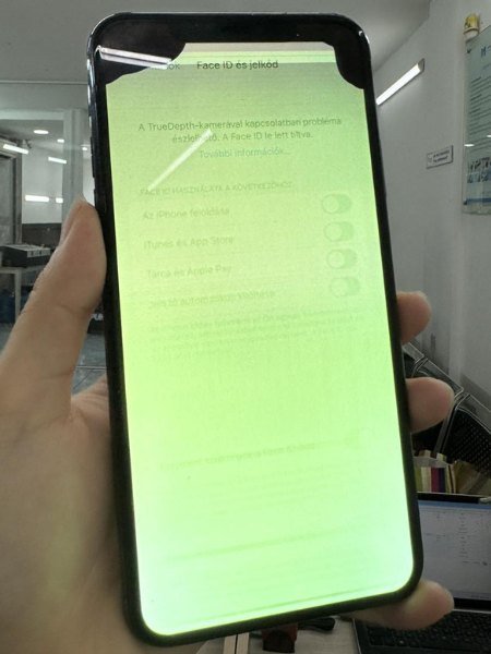 màn hình iphone chảy mực cần thay